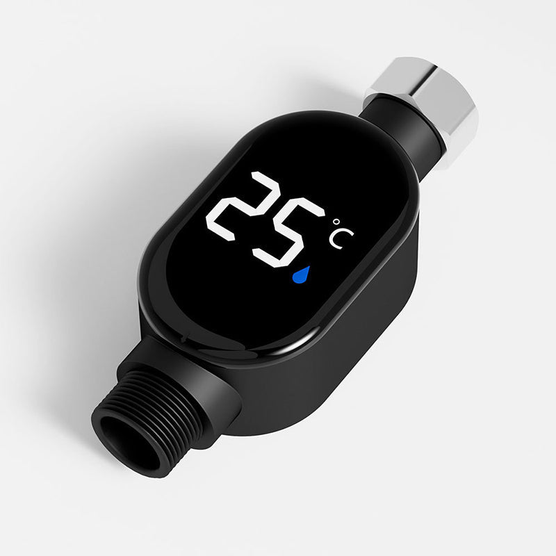 Vodotesný sprchový teplomer s LED displejom v stupňoch Celzia-SK