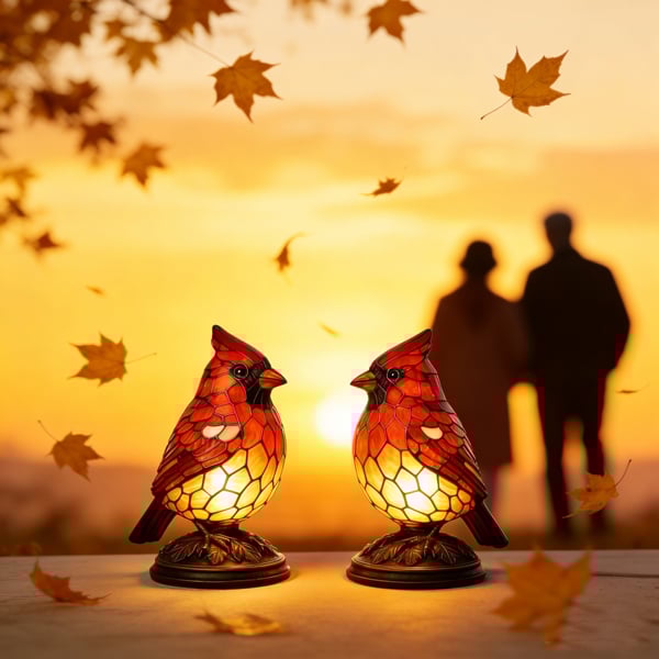 ⏰Zadnji dan razprodaje – 49 % popusta🐦Ročno izdelana svetilka v obliki ptice, vodja kulta v rdečem kostumu-SI