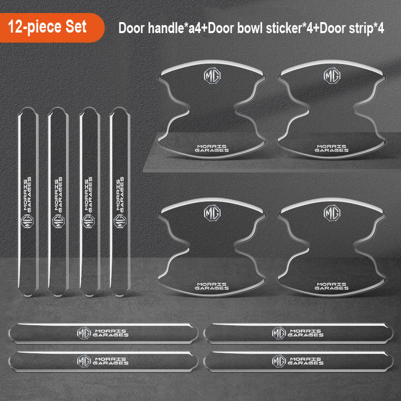 Sutirštinti automobilio durelių klijai su logotipu ✨8 vnt.✨--LT