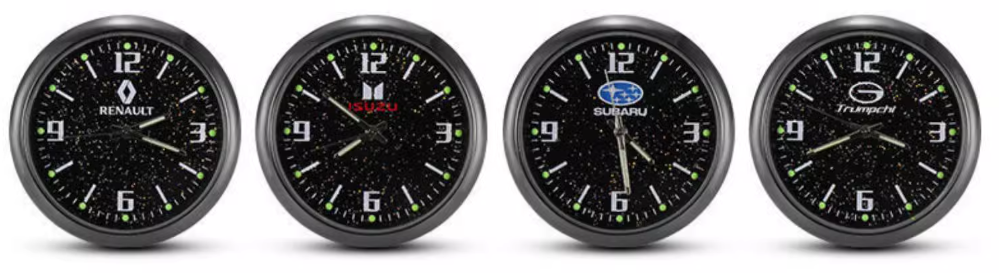 Gran oferta ✨50% de descuento ✨Reloj de cuarzo luminoso para coche-ES