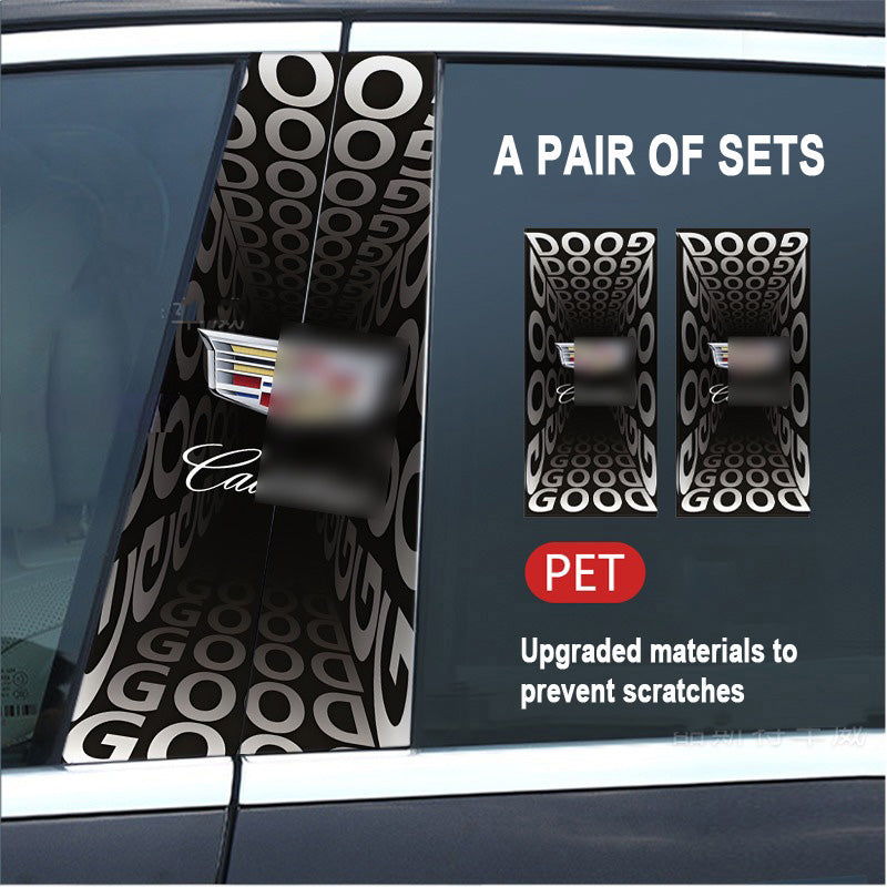 🔥Razprodaja🔥2025 Avtomobilska kreativna HD zaščitna folija za modifikacijo B-stebrička (2 kosa)-SI