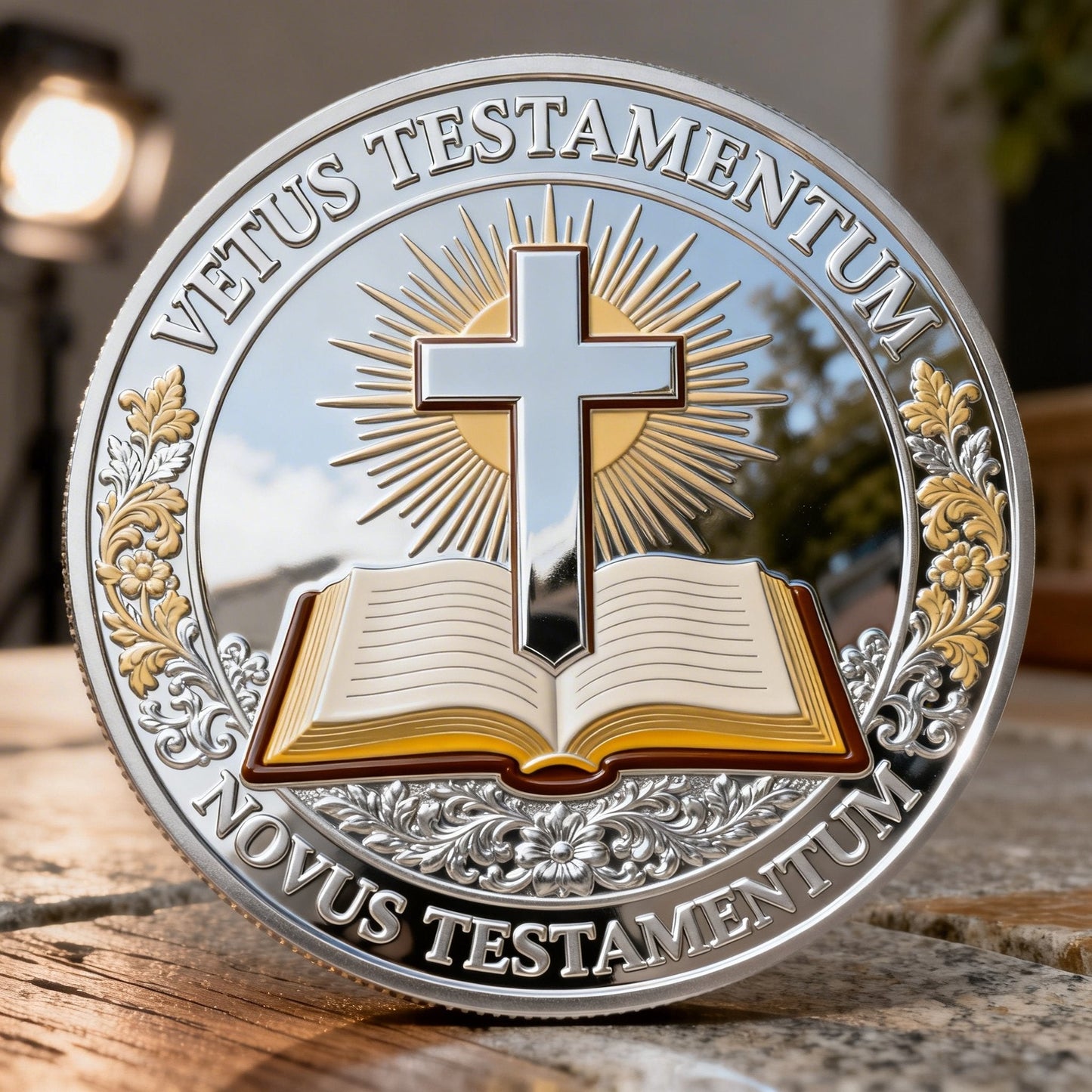 ❤️Τελευταία ημέρα 50% έκπτωση - ✝️ Χριστιανικό αναμνηστικό νόμισμα Ο Μυστικός Δείπνος-GR