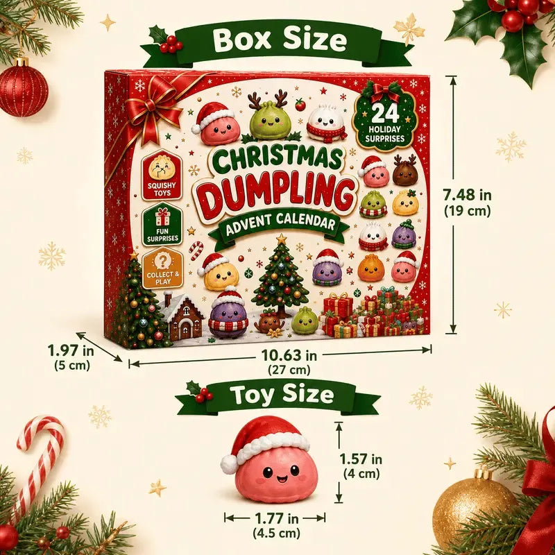 Cuenta regresiva de 24 días para Navidad: Panecillos «Press Buns» de una caja sorpresa (DIY)-ES
