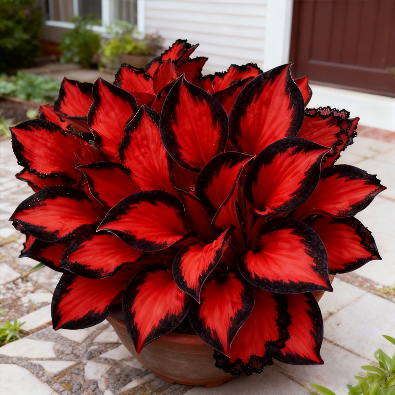 🌌💜 Hosta Purple Heart v omejeni izdaji – globoko, kraljevsko listje, samo tukaj!✨🌿-SI