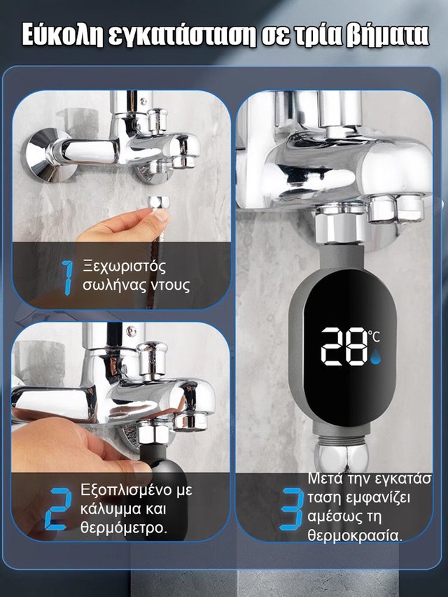 Ελεγκτής θερμοκρασίας με τεχνολογία άμεσης θέρμανσης PPC-GR