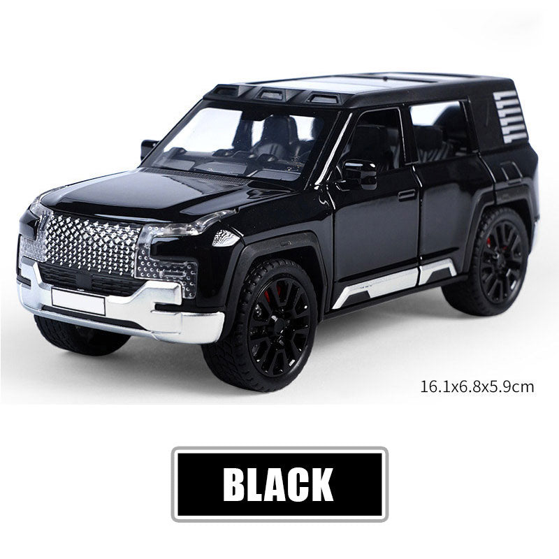 Modelo de coche de aleación de aluminio a escala 1:32 con función audiovisual.-ES