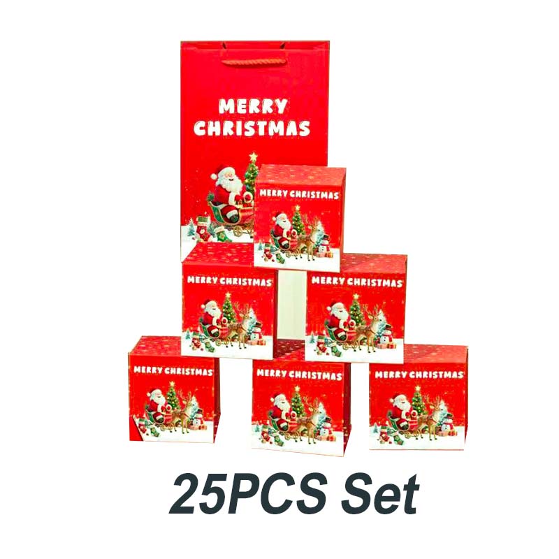 🎅 Unikali sulankstoma kalėdinė dovanų dėžutė🎄✨-LT