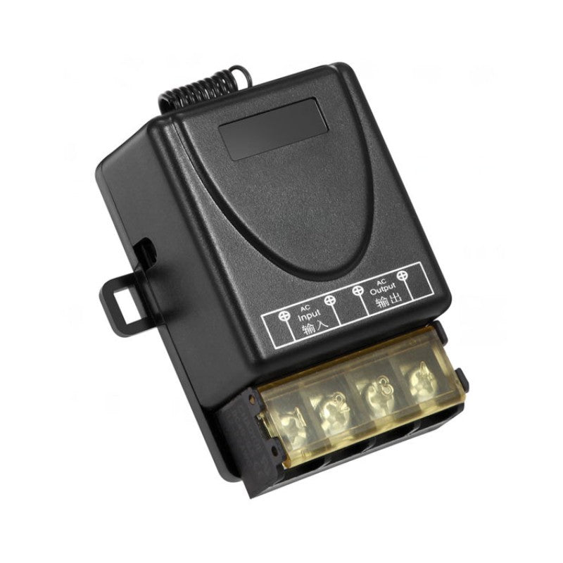 Interruptor y receptor de control remoto inalámbrico, no requiere cableado-ES