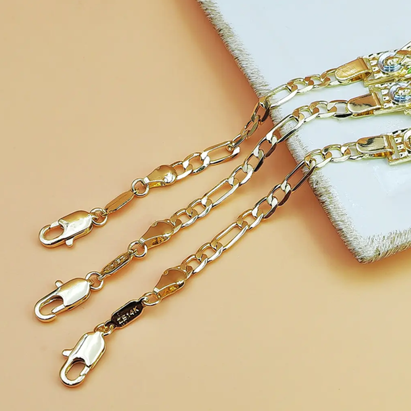 ✨Pulsera de cadena Figaro-ES