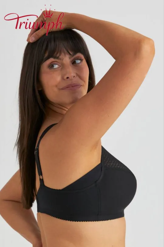 -Triumph - 3-delni komplet 🔥 Udoben čipkast modrček s potiskom-SI