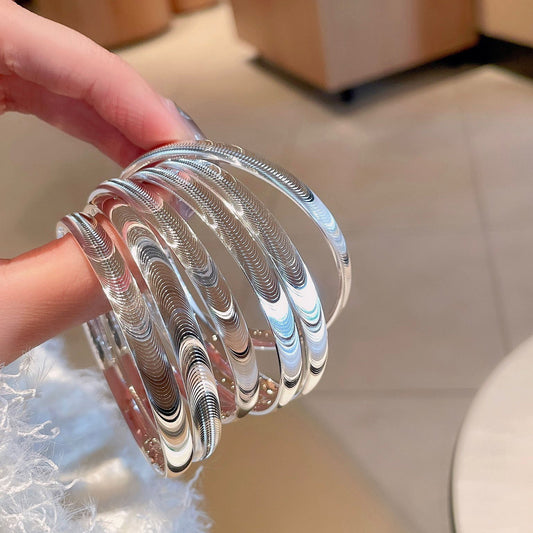 ✨🌙 Atrae todas las miradas: Pulsera de piedra ojo de gato pulida 🌙✨-ES