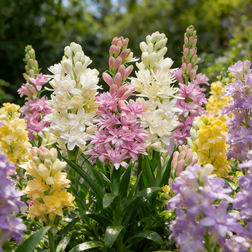 🌺Βολβοί διπλού αρώματος Tuberose – Moon Garden Flower-GR
