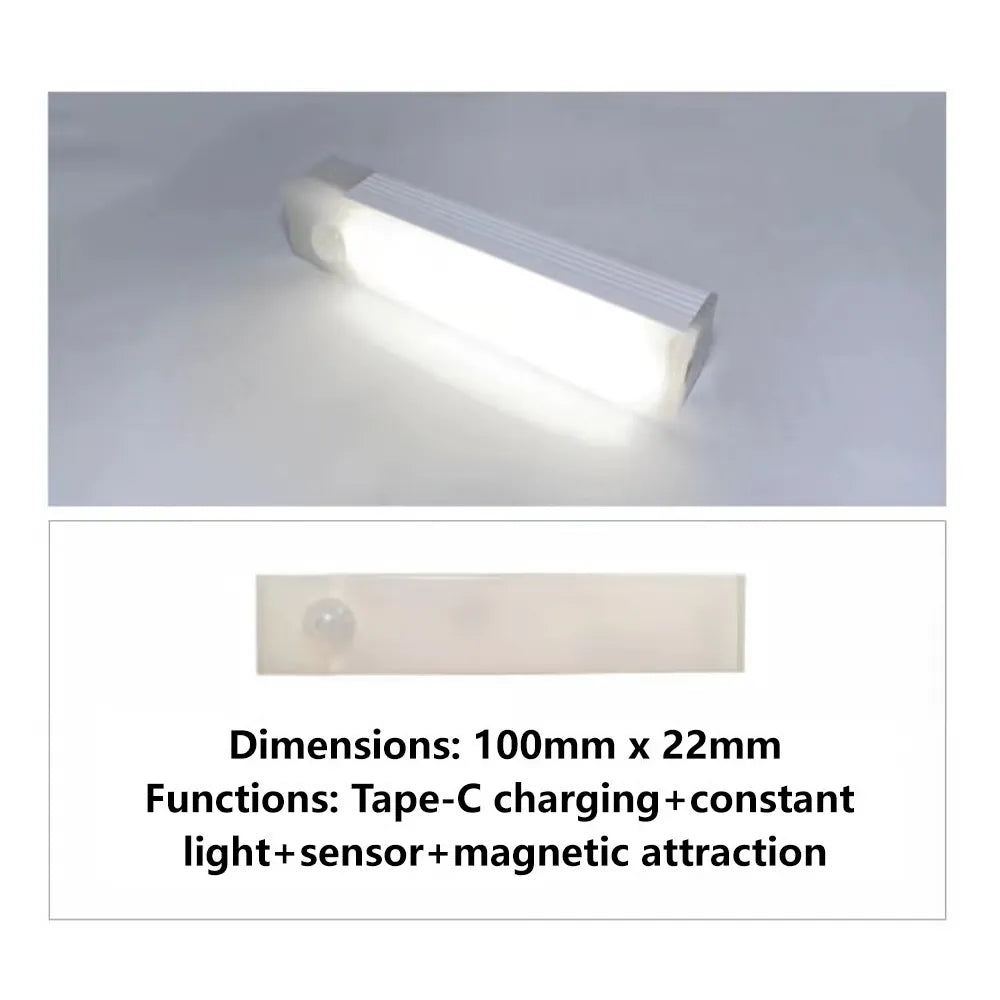 Bekontakčiai, išmanūs, magnetiniai, įkraunami LED žibintai-LT