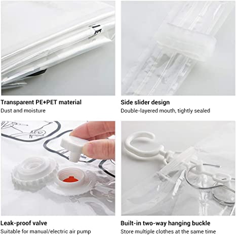 ✨Pirkite daugiau ir sutaupykite daugiau ✨ Vakuuminis pakabinamas laikymo krepšys-LT