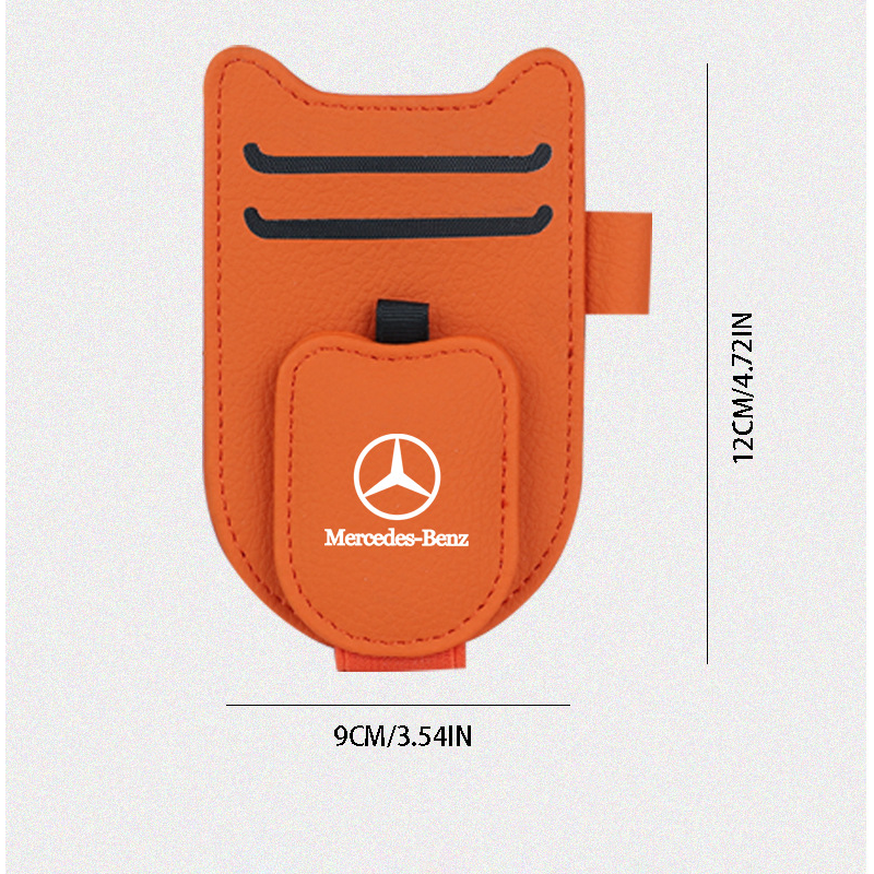 Akinių nuo saulės laikiklis automobiliui – lengvai pasiekiamas, taupantis vietą, daugiafunkcis segtukas-LT