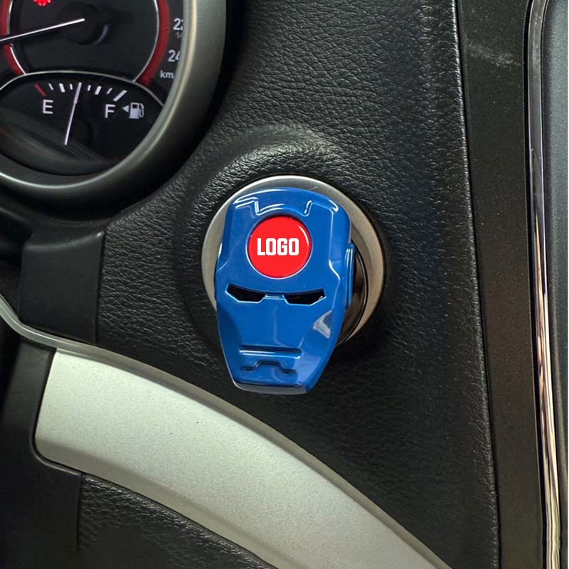 Cubierta metálica premium para botón de inicio | Edición Hero-ES