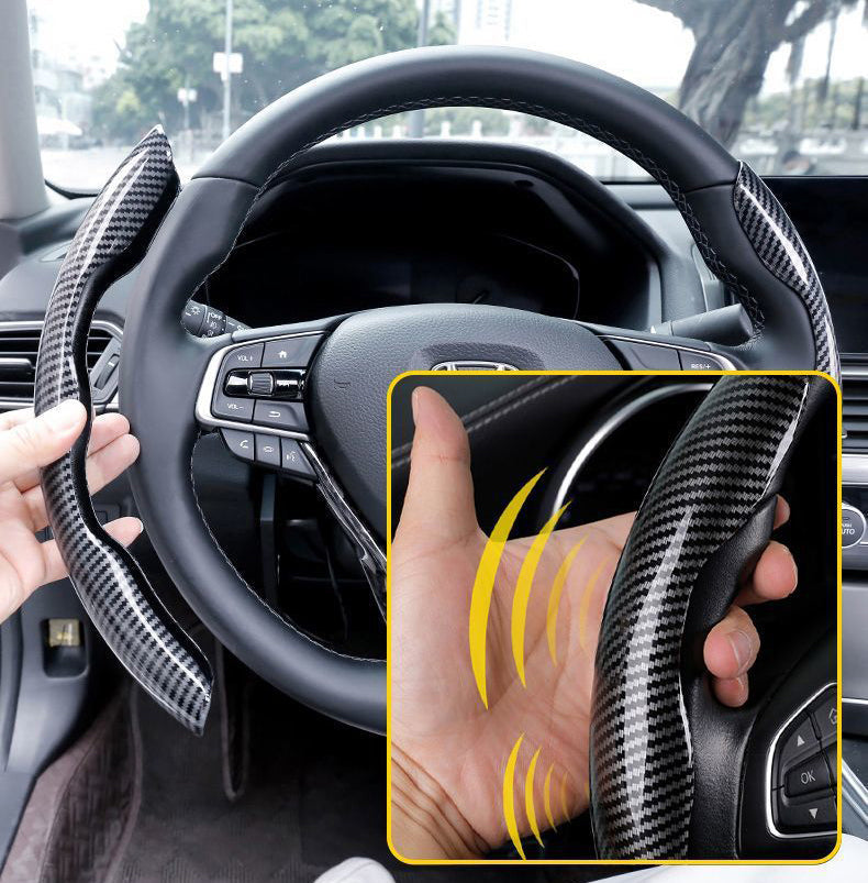 🔥Nova univerzalna prevleka za volan iz karbonskih vlaken (2 kosa)❗Ustreza vsem modelom-SI