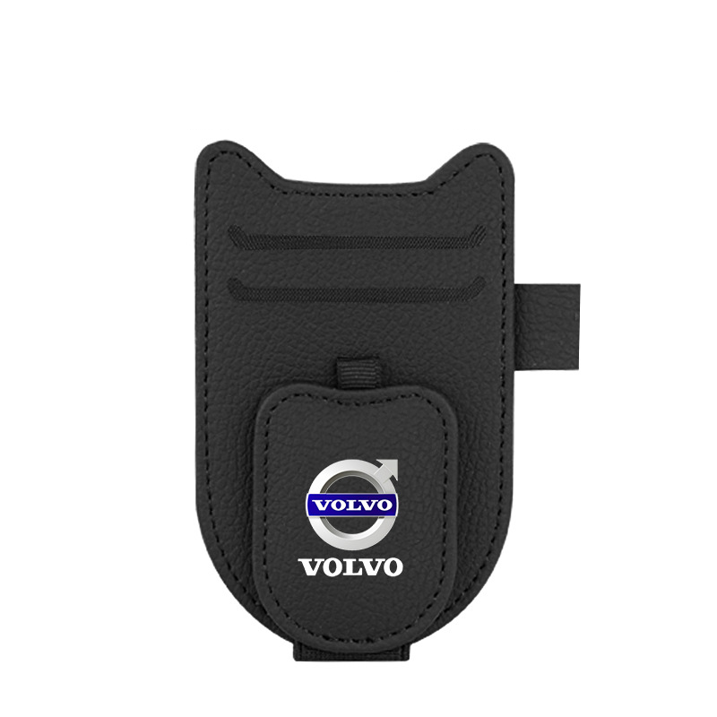 Akinių nuo saulės laikiklis automobiliui – lengvai pasiekiamas, taupantis vietą, daugiafunkcis segtukas-LT