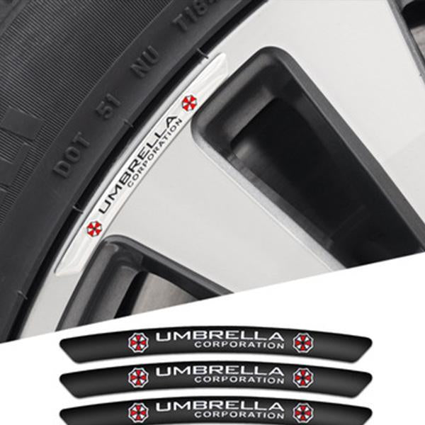 Vroča razprodaja ✨50 % popusta ✨3D nalepka za platišče z osebnostjo (4 kosi)-SI