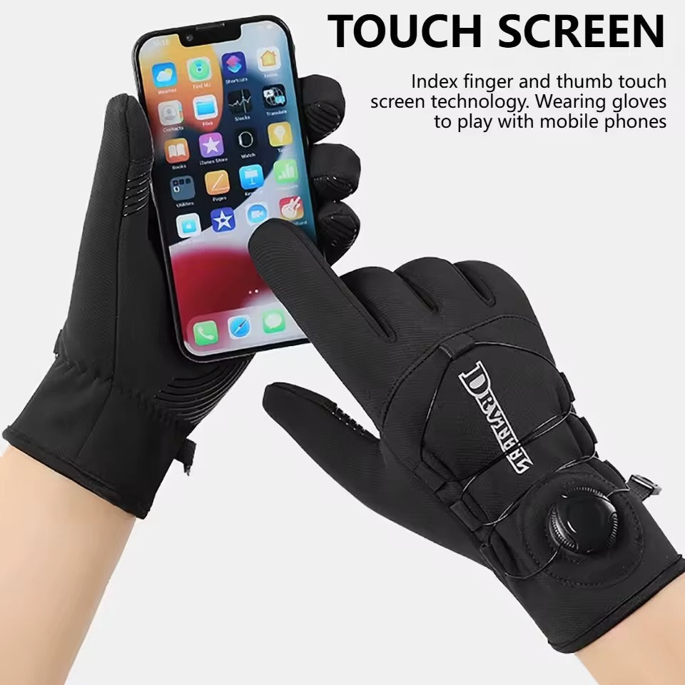 Unisex termo rokavice za na dotik - ostanite topli med vsako zimsko aktivnostjo-SI