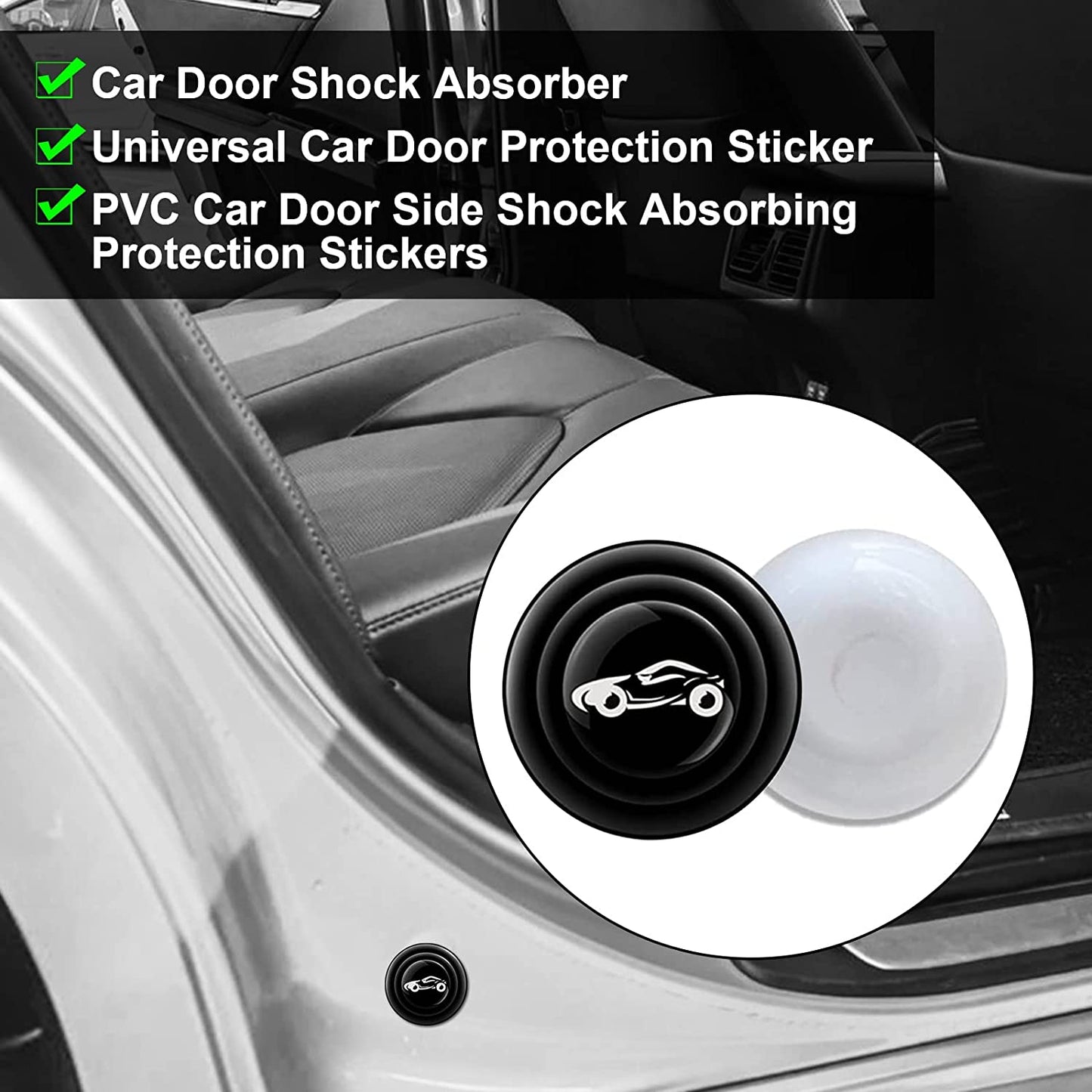 Cojín para puerta de coche de doble vía con alta elasticidad ✨20 uds.✨-ES