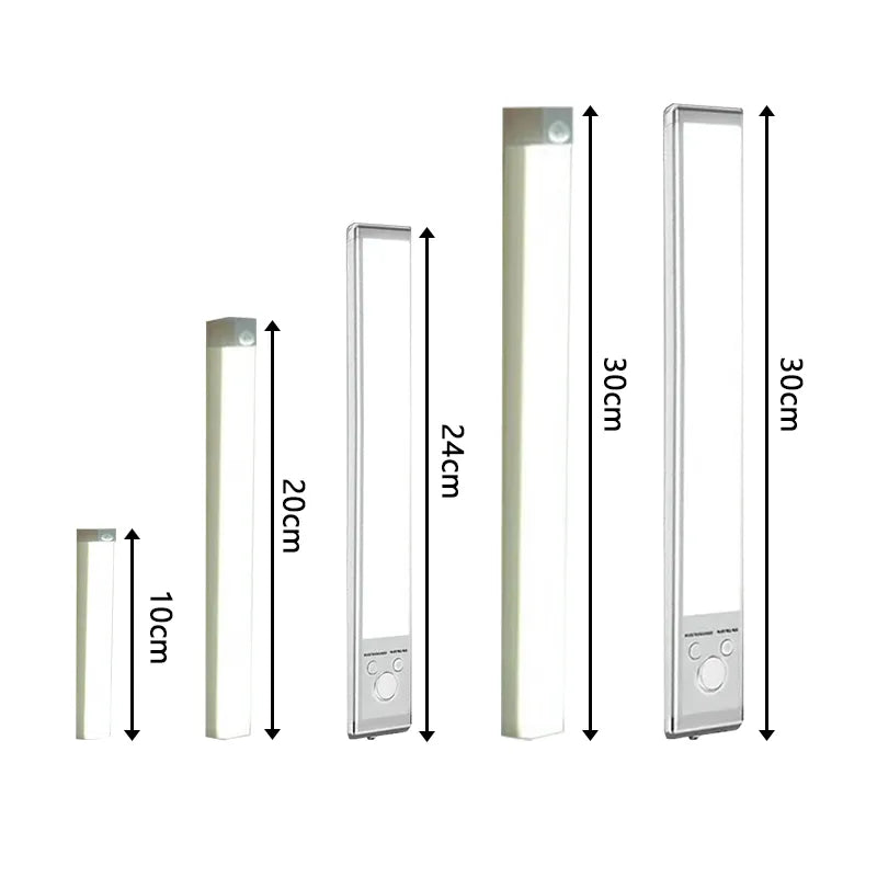 Bekontakčiai, išmanūs, magnetiniai, įkraunami LED žibintai-LT