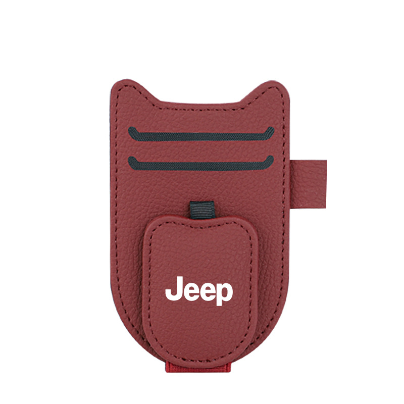 Akinių nuo saulės laikiklis automobiliui – lengvai pasiekiamas, taupantis vietą, daugiafunkcis segtukas-LT