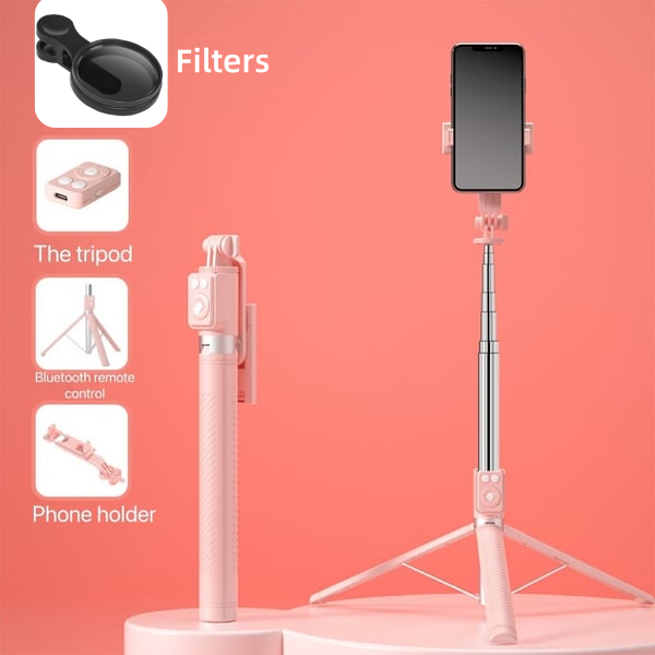 📢📢 50% ΕΚΠΤΩΣΗ!! ⏰ 🔥 Νέο Bluetooth Selfie Stick 6 σε 1-GR