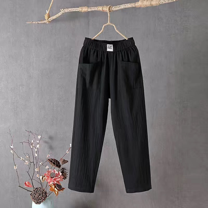 🔥2025 Nuevos pantalones anchos de mujer-ES