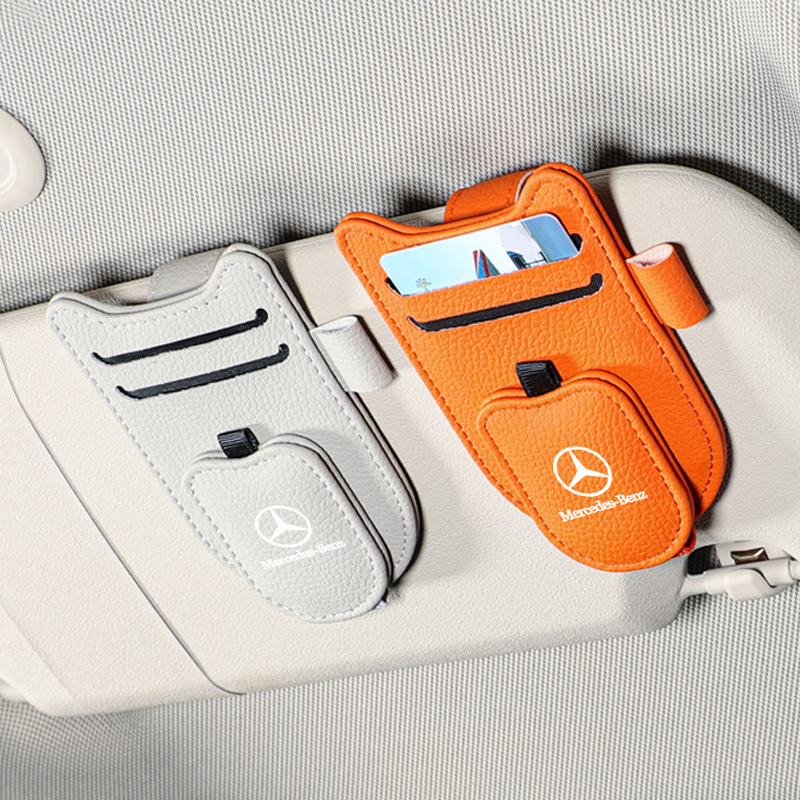 Akinių nuo saulės laikiklis automobiliui – lengvai pasiekiamas, taupantis vietą, daugiafunkcis segtukas-LT