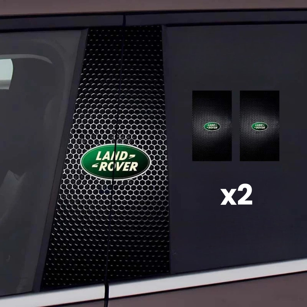 2x Pegatinas para ventanas de coche con logotipo-ES