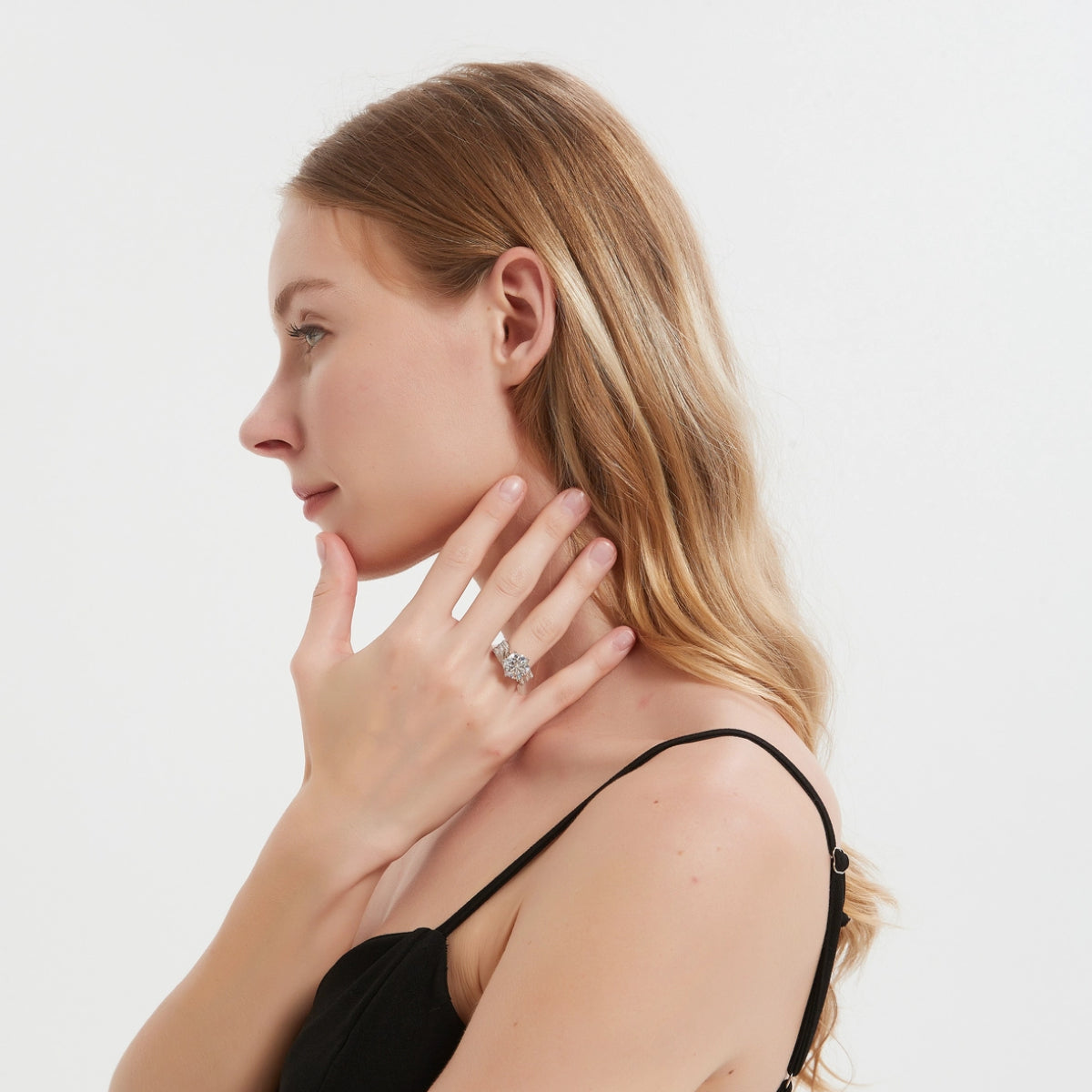 💖(PASKUTINĖ IŠPARDAVIMO DIENA - 80% NUOLAIDA) Magnetologijos moissanito „DIYSTARTM“ deimantinis žiedas 💍-LT