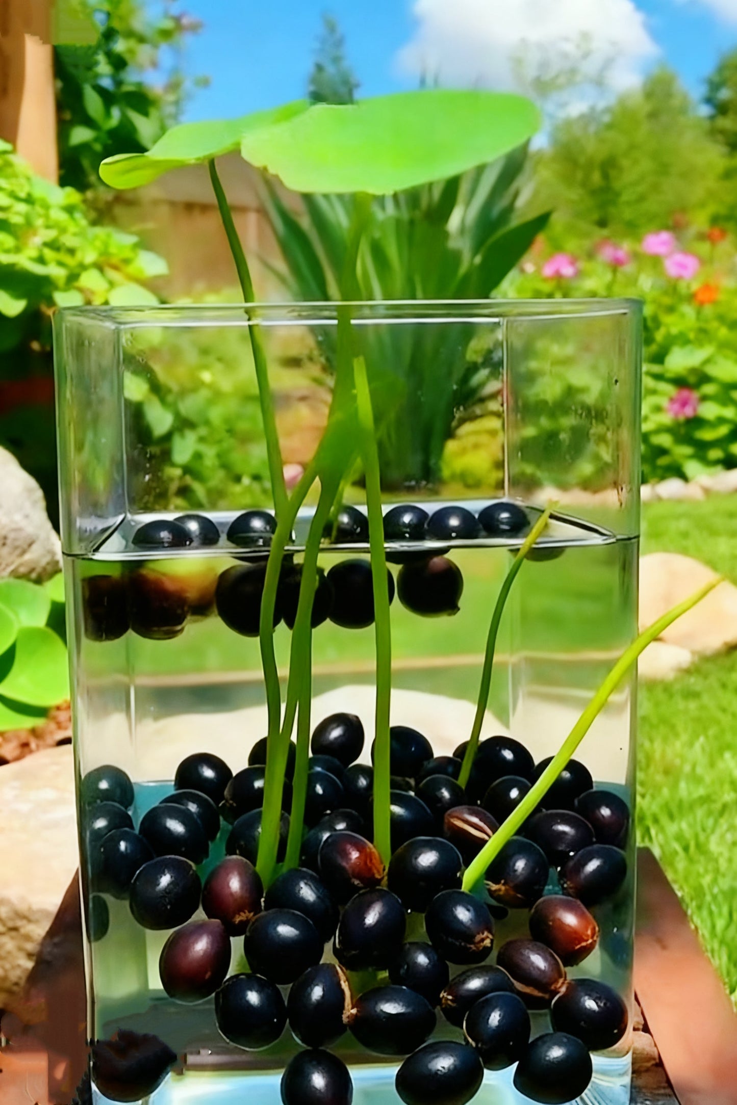 🌌💜 Loto de sombra: una belleza singular en tu jardín🌸-ES