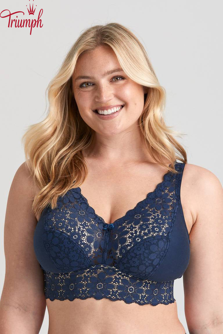 Triumph - Sujetador de encaje sin aros (paquete de 3)-ES