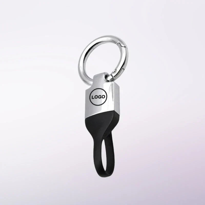 SnapLock™ Taktički privjesak za ključeve s brzim otpuštanjem - Metalni privjesak za ključeve za automobil bez vijaka s izdržljivim TPU remenom-HR