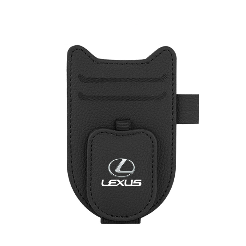 Akinių nuo saulės laikiklis automobiliui – lengvai pasiekiamas, taupantis vietą, daugiafunkcis segtukas-LT