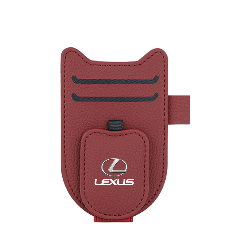 Akinių nuo saulės laikiklis automobiliui – lengvai pasiekiamas, taupantis vietą, daugiafunkcis segtukas-LT