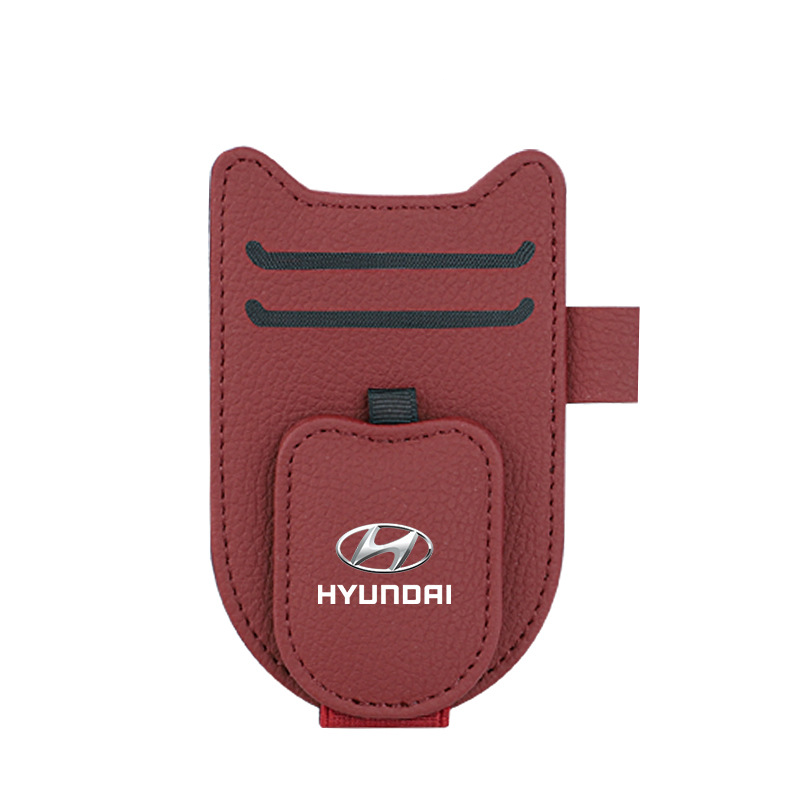 Akinių nuo saulės laikiklis automobiliui – lengvai pasiekiamas, taupantis vietą, daugiafunkcis segtukas-LT