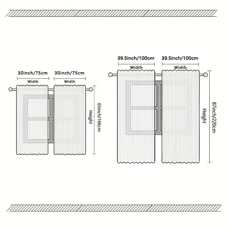 🎅Rebajas de Navidad 49% de descuento🎄Cortinas navideñas-ES