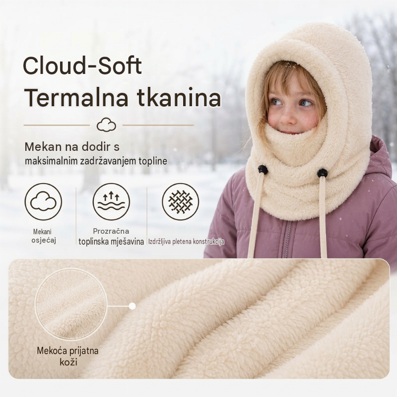 🔥 50% POPUSTA 🔥 Vjetrootporna i izolacijska biciklistička balaklava za djecu – topla, prozračna i udobna za zimu 🚴❄️-HR