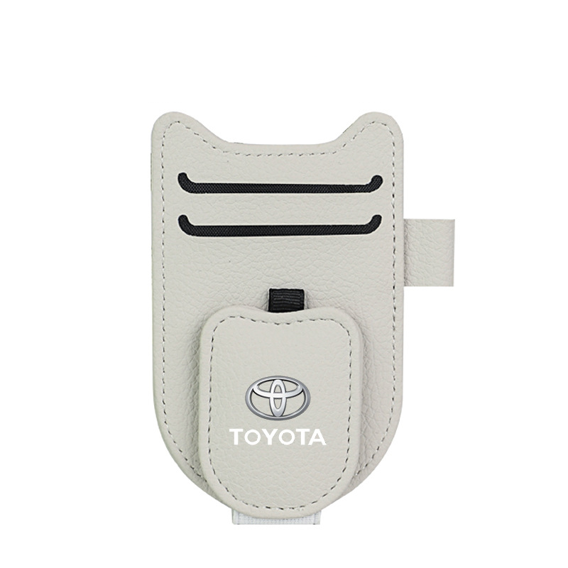 Akinių nuo saulės laikiklis automobiliui – lengvai pasiekiamas, taupantis vietą, daugiafunkcis segtukas-LT