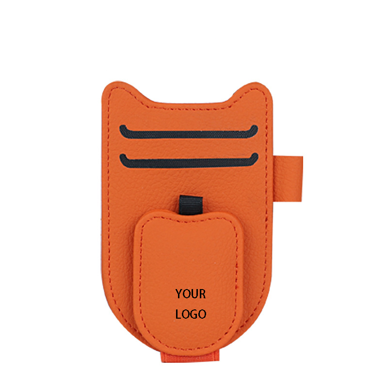 Akinių nuo saulės laikiklis automobiliui – lengvai pasiekiamas, taupantis vietą, daugiafunkcis segtukas-LT