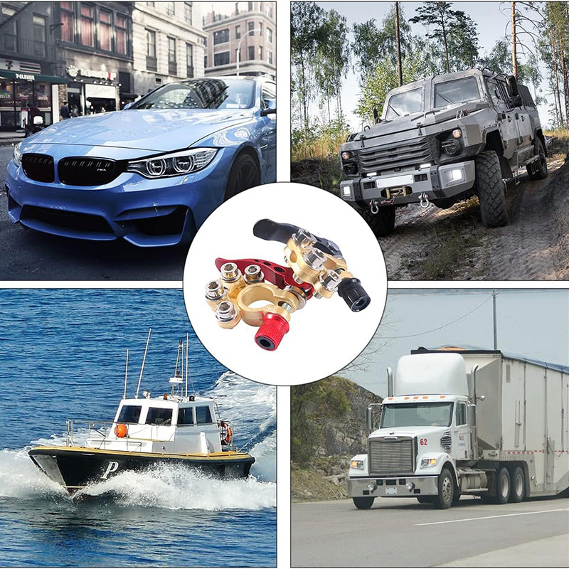 Greito atjungimo automobilio akumuliatoriaus jungtis su pastorinta žalvario galvute-LT