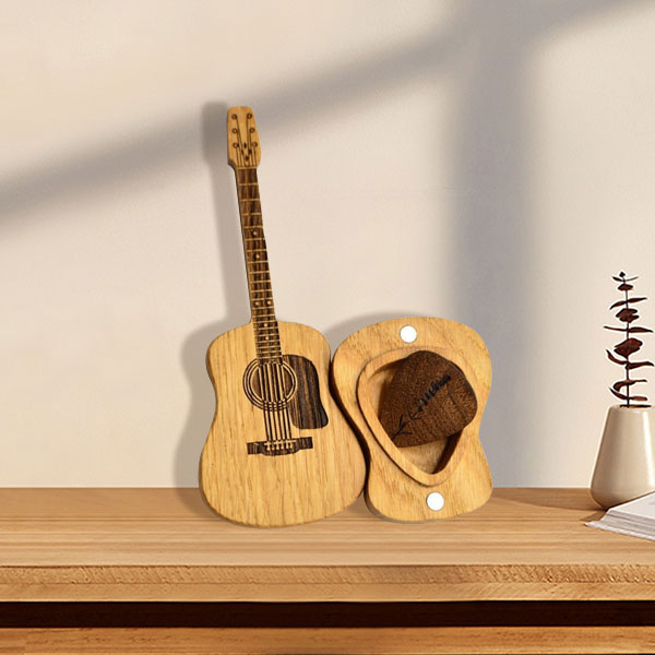 🔥 VROČA RAZPRODAJA 50% POPUSTA 💖 Lesena trzalica za akustično kitaro 🎁🎸-SI