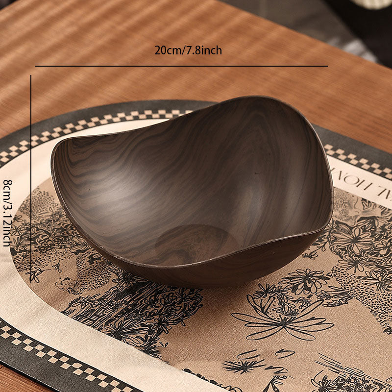 Βάση βρύσης από αλουμίνιο καρυδιάς, δεν απαιτείται τρύπημα: κοίλη αποχέτευση, ισχυρή και ανθεκτική-GR