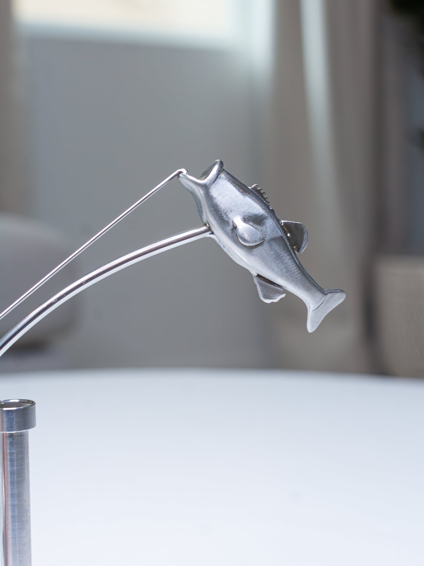 🔥🎣 Γλυπτό Ισορροπίας Ψαρά-GR