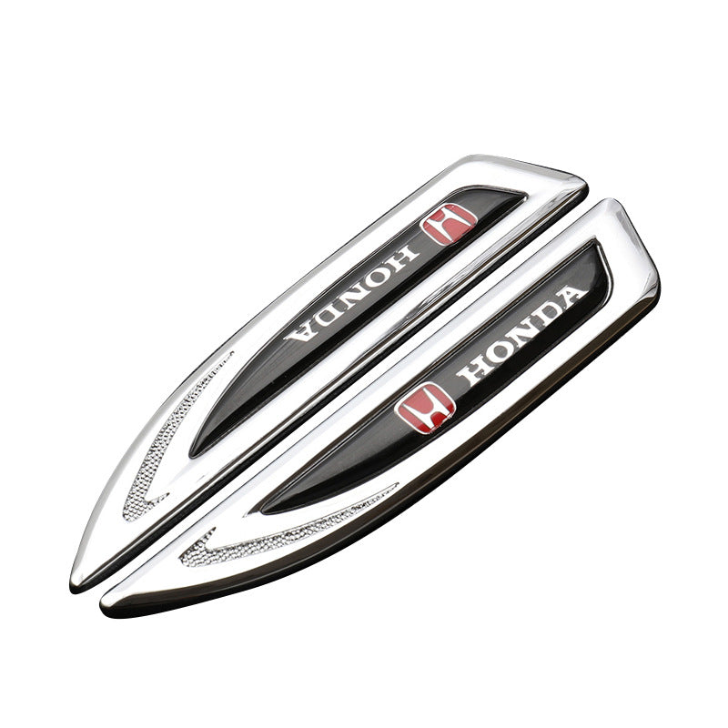 Insignia del logotipo de GM, pegatina metálica personalizable (dos piezas)-ES