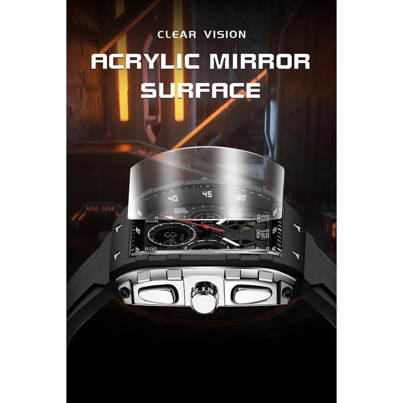 ⌚Vyriškas skaitmeninis sportinis laikrodis su foniniu apšvietimu ir automatine datos funkcija✨-LT