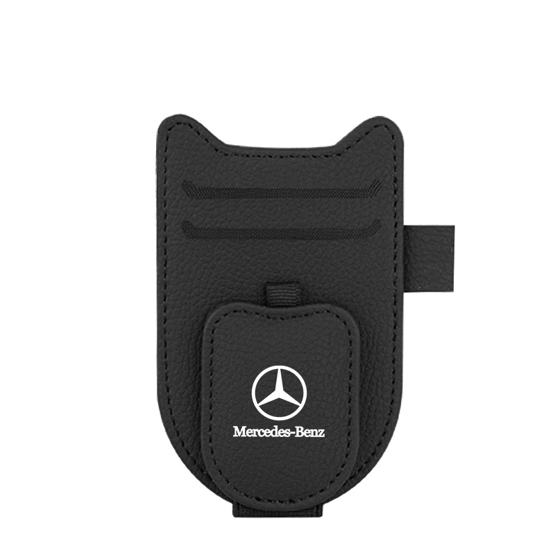 Akinių nuo saulės laikiklis automobiliui – lengvai pasiekiamas, taupantis vietą, daugiafunkcis segtukas-LT