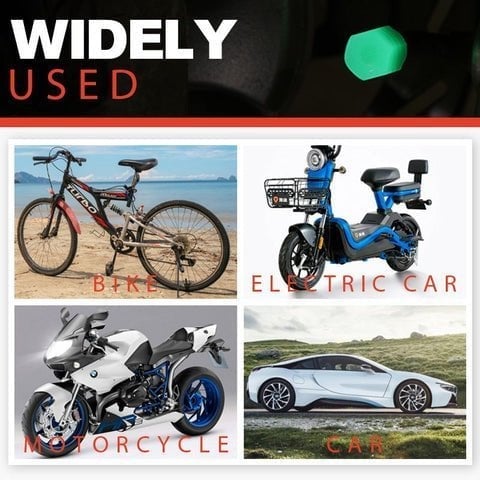 Fluorescenciniai padangų ventilių dangteliai-LT